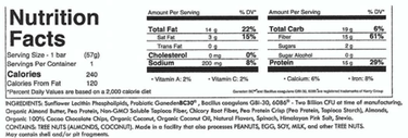 Drs Nutrition Bar Almond Chocolate Coconut 12 Bars Drs Nutrition Bar - Conners Clinic